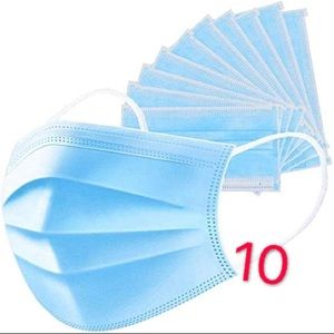 Ship Today! 10 Face Masks